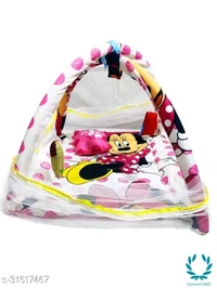 Ravishing Baby Mosquito Nets - Free Size, Red, High Quality Polyster Febric Mesh, Mosqutio Net, pack of: 1